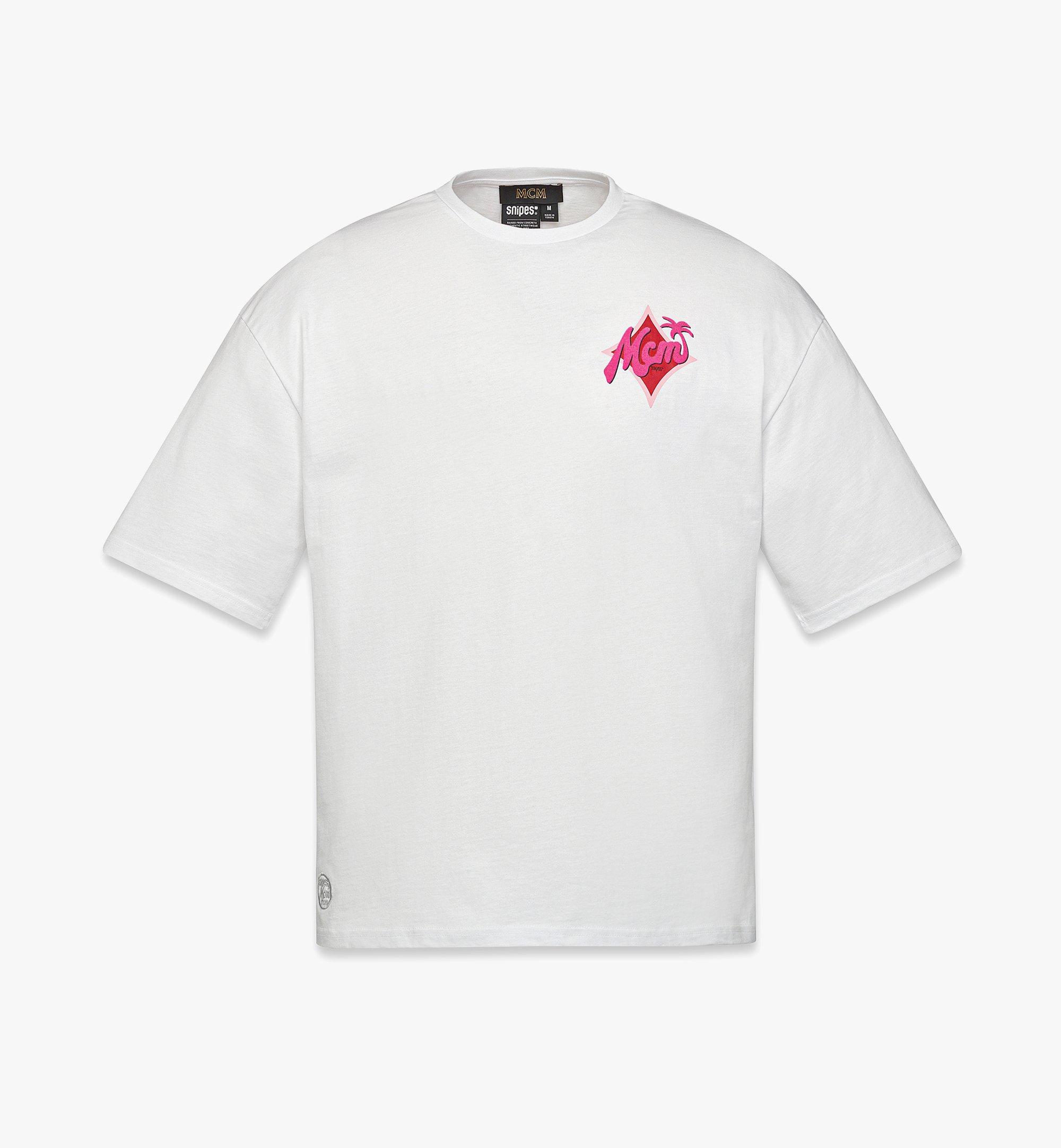MCM x Snipes T-Shirt mit Logo 1